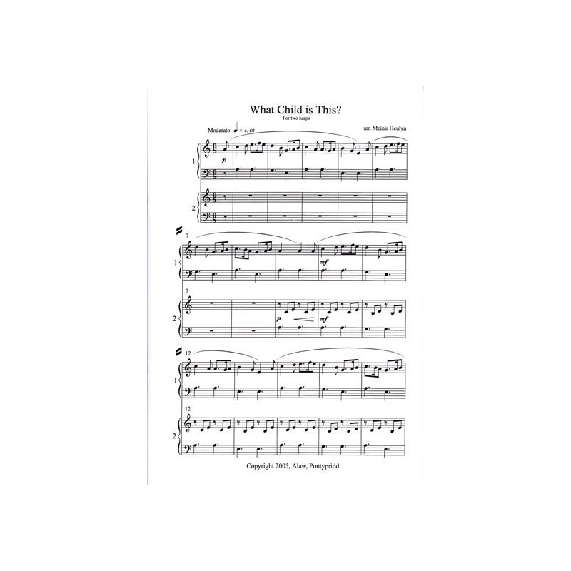 Heulyn Meinir - A harpy Christmas : What child is this?