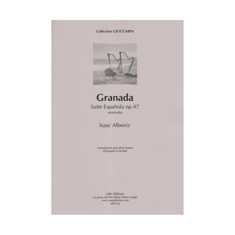 Albeniz Isaac - Granada (2 harpes)