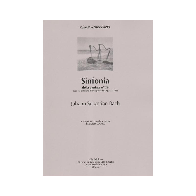 Bach Johann Sebastian - Sinfonia de la cantate N