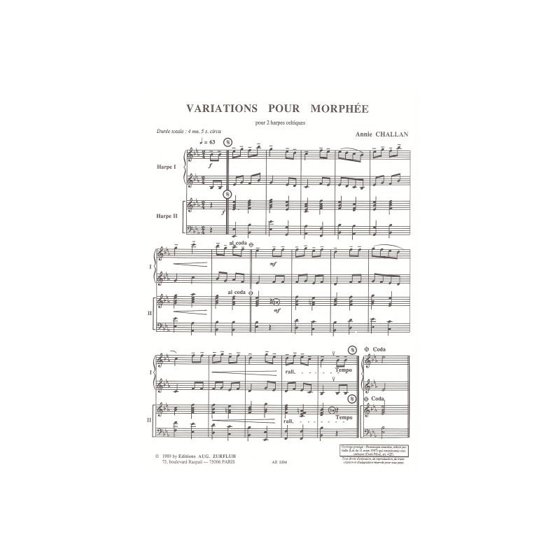 Challan Annie - Variations pour Morph