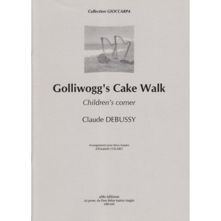 Debussy Claude - Golliwogg's cake walk (2 harpes)