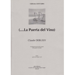 Debussy Claude - La puerta del vino (2 harpes)
