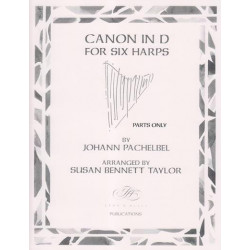 Pachelbel Johann - Canon in D for six harps