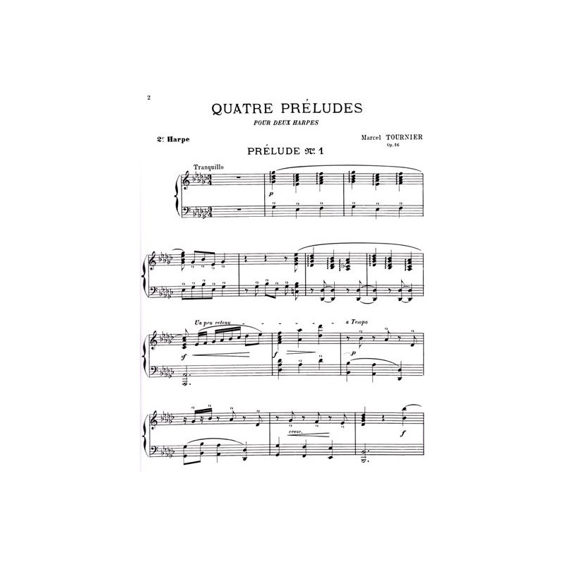 Tournier Marcel - 4 pr