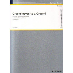 Anonyme - Greensleeves to a ground (altblockfl