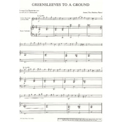 Anonyme - Greensleeves to a ground (altblockfl