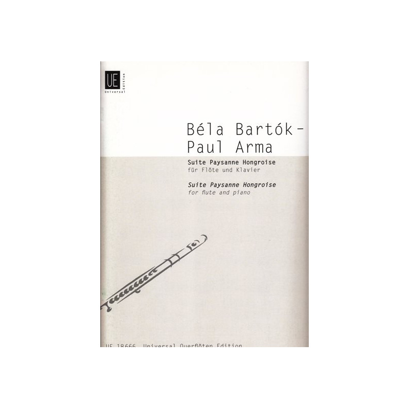 Bartok Bela - Suite Paysanne hongroise (fl