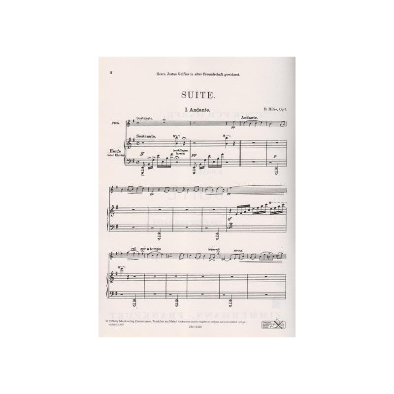 Hilse B. - Suite op.6 (fl