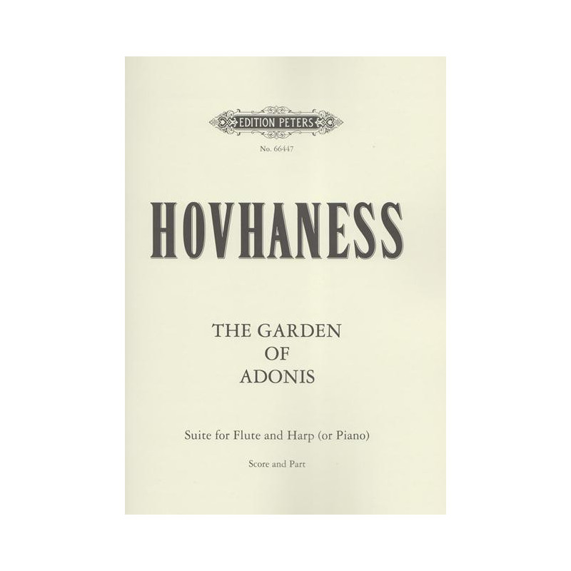 Hovhaness Alan - The garden of Adonis (fl