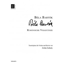 Bartok Bela - Danses populaires Roumaines (Violon & harpe)