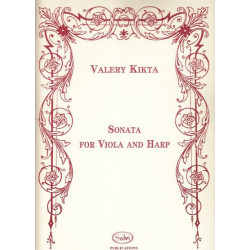 Kikta Valery - Sonata for viola and harp (alto & harpe)
