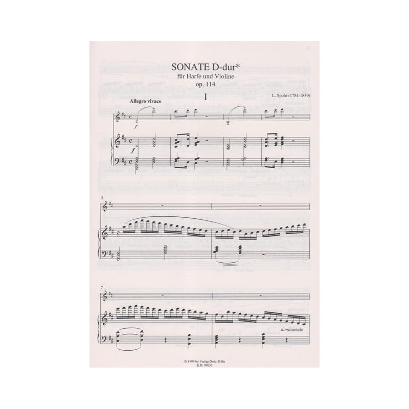 Spohr Louis - Sonate en r