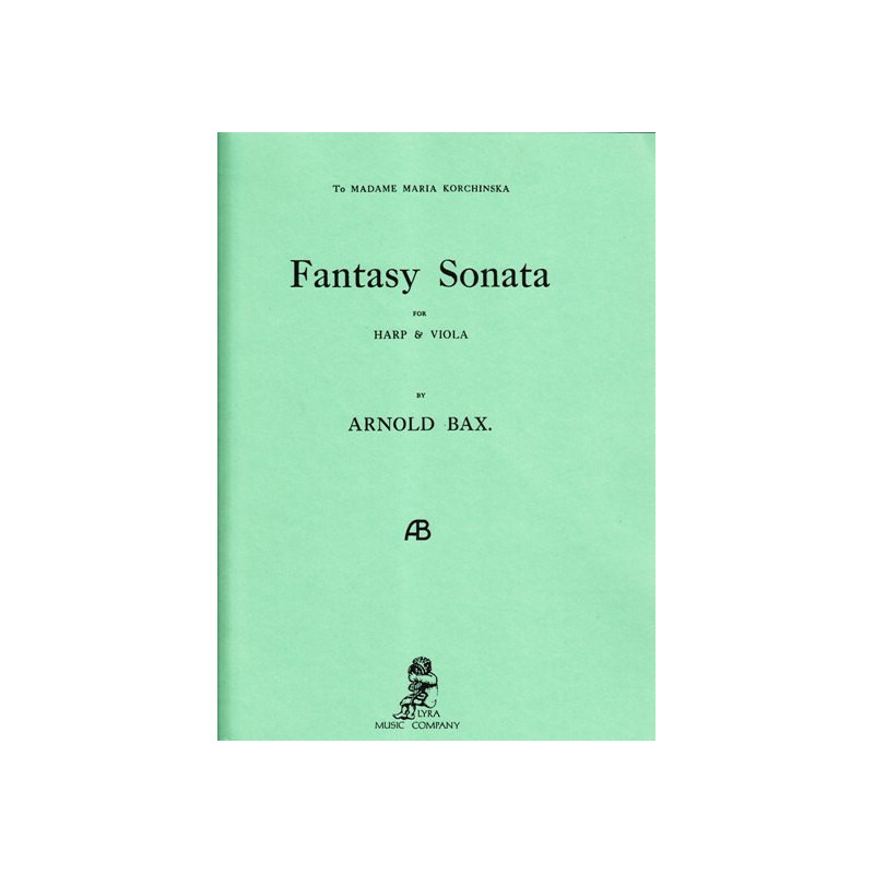 Bax Arnold - Fantasy sonata (alto & harpe)