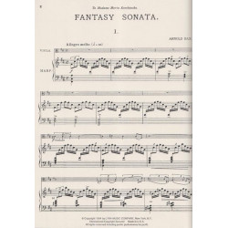 Bax Arnold - Fantasy sonata (alto & harpe)
