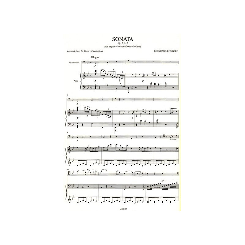 Romberg Bernhard - Sonate op.5 n