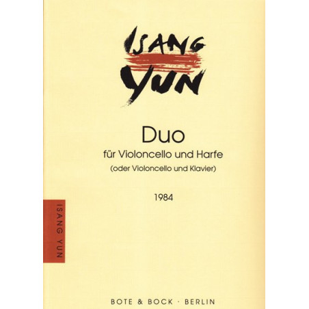 Yun Isang - Duo (violoncelle & harpe)