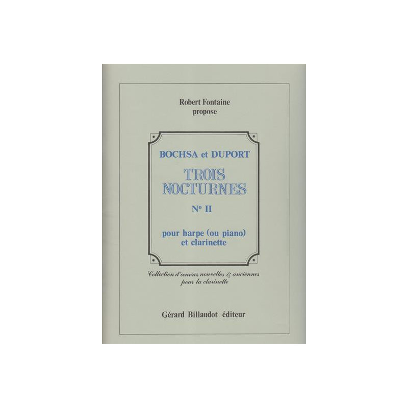 Bochsa Nicolas-Charles - Duport Louis - Nocturne n