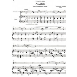 Damase Jean-Michel - Adage (trompette & harpe)