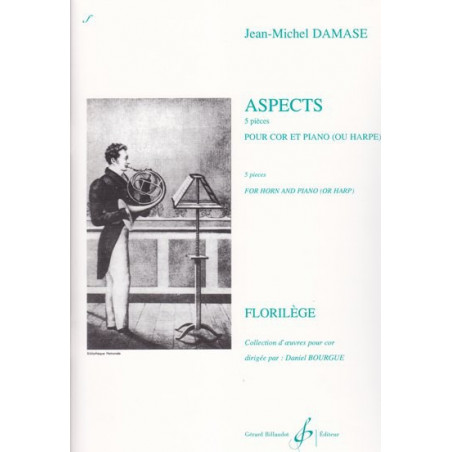 Damase Jean-Michel - Aspects (cor et piano ou harpe)