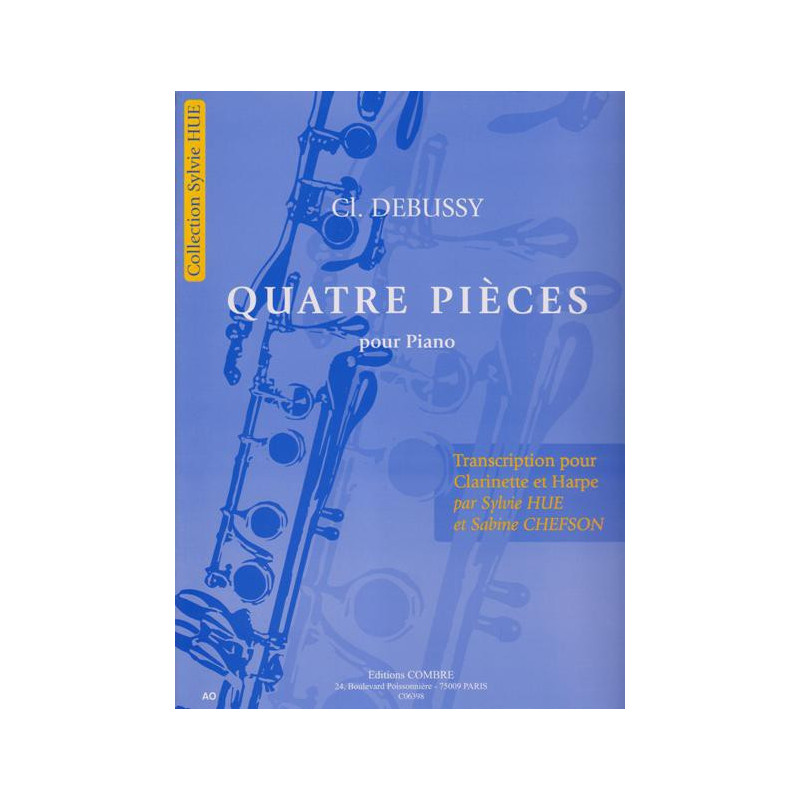 Debussy Claude - Quatre pi