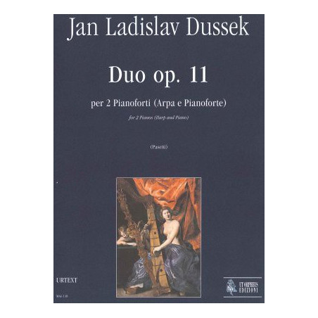 Dussek Jan Ladislav - Duo Op. 11 (harpe et piano)
