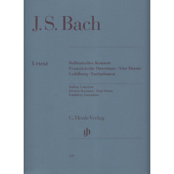 Bach Johann Sebastian - Concerto Italien - 4 duette - Goldberg V