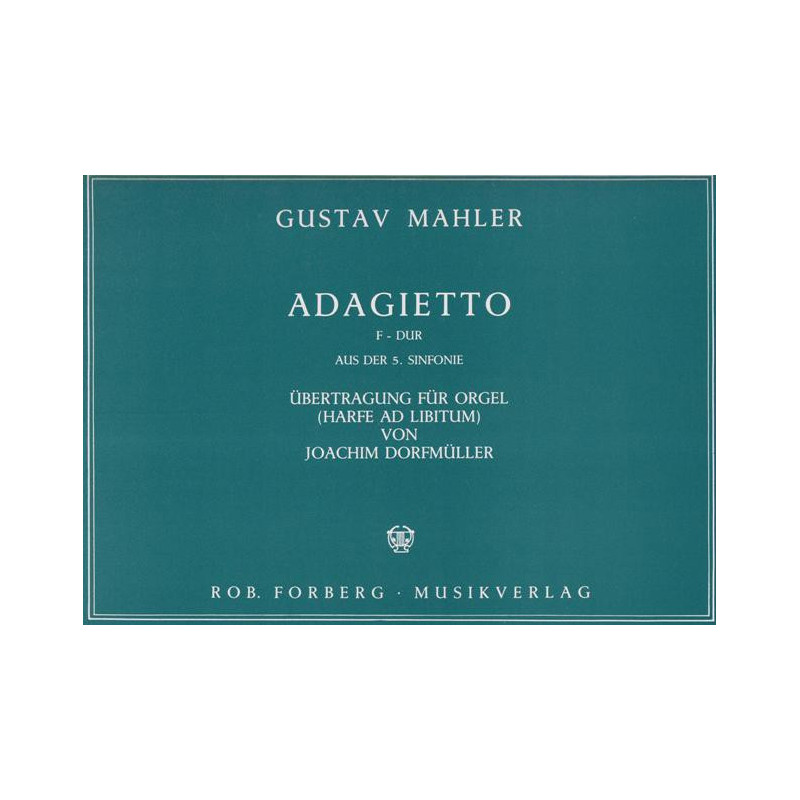 Mahler Gustav - Adagietto (harpe & orgue)