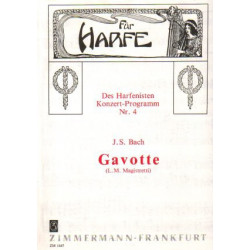 Bach Johann Sebastian - Gavotte