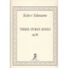 Schumann Robert - 3 Byron songs op.95 <br> (voix & harpe - voice & harp)
