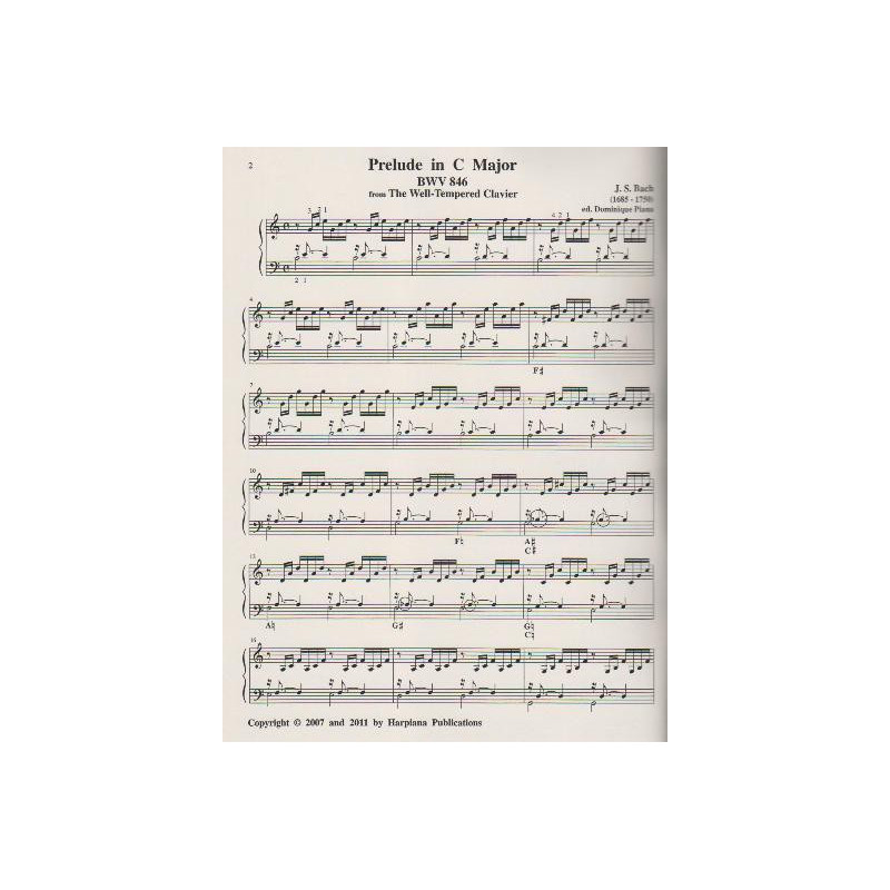 Bach Johann Sebastian - La lyre d'Orph