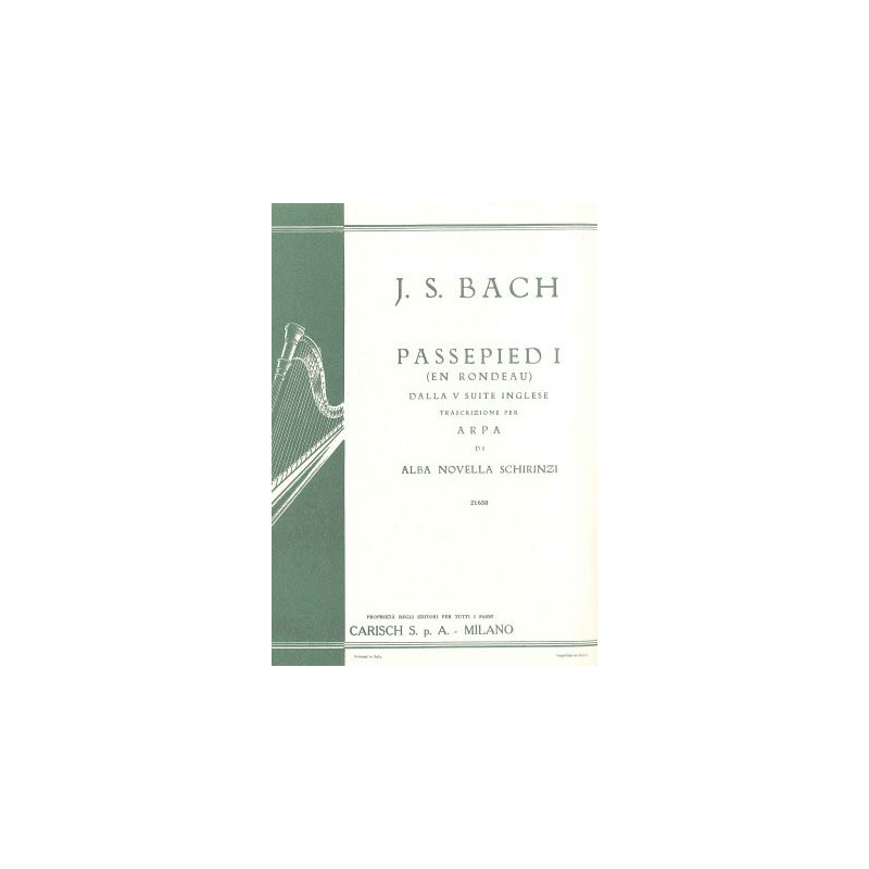 Bach Johann Sebastian - Passepied I (en rondeau)