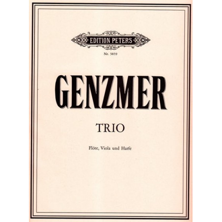 Genzmer Harald - Trio (fl
