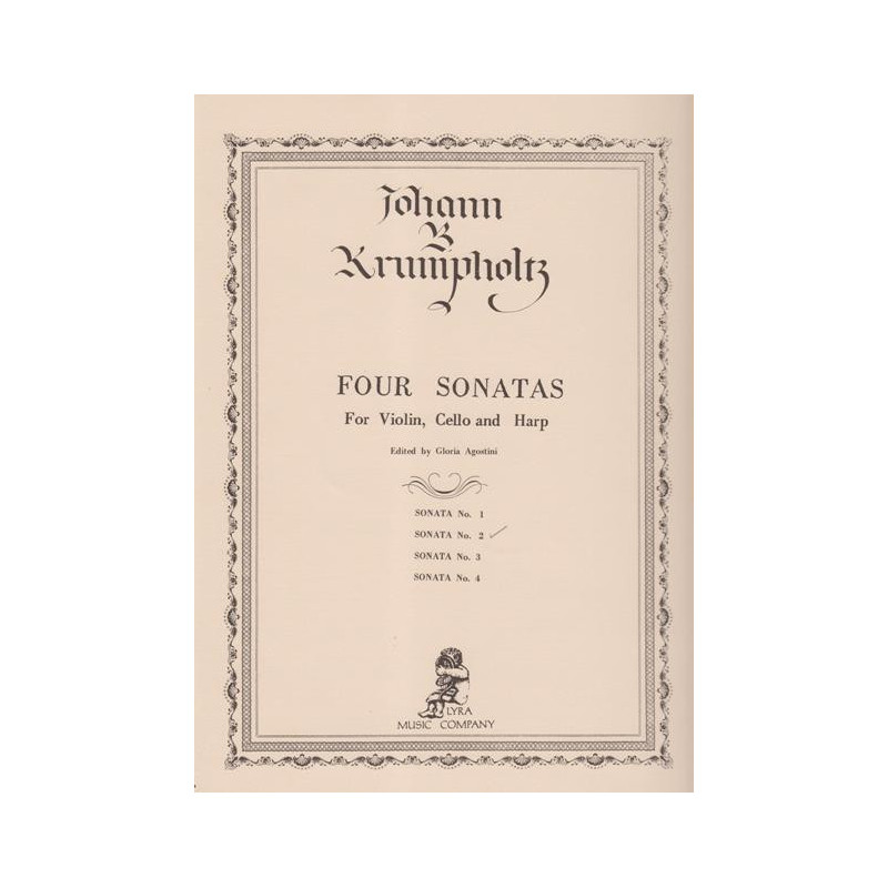 Krumpholtz Jean-Baptiste - 4 sonates n