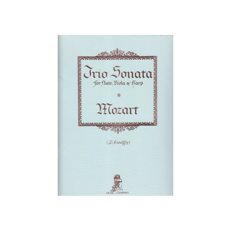 Mozart Wolfgang Amadeus - Sonate en trio (fl