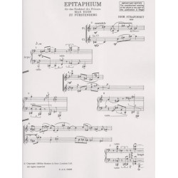 Stravinsky Igor - Epitaphium