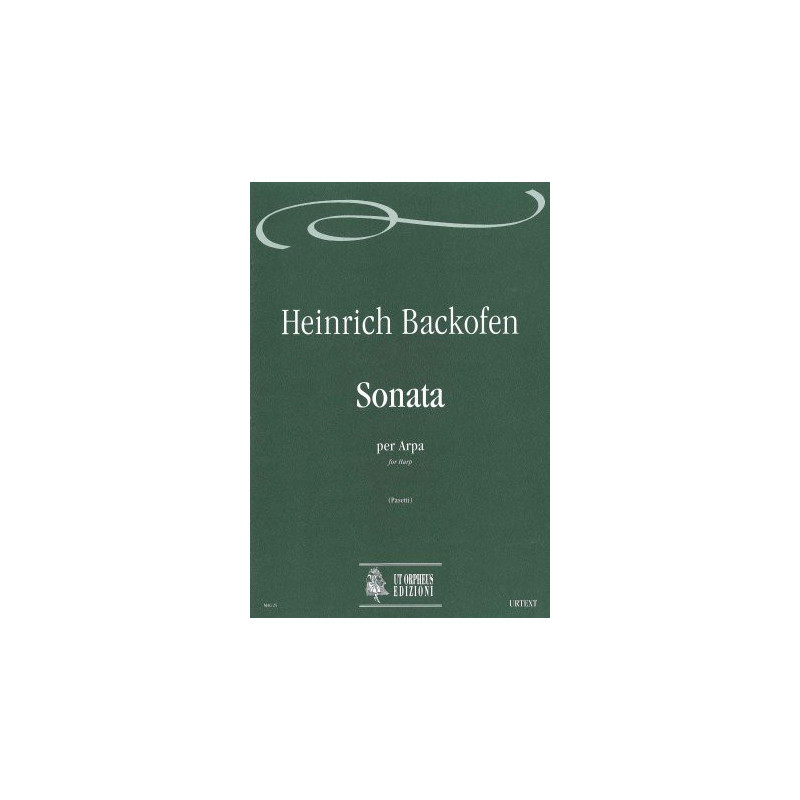 Backofen Johann Georg Heinrich - Sonata per arpa