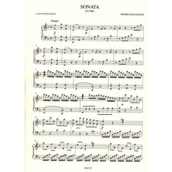 Backofen Johann Georg Heinrich - Sonata per arpa