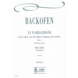 Backofen Johann Georg Heinrich - 13 variations sur Ey du mein li