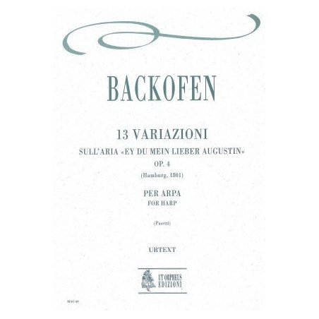 Backofen Johann Georg Heinrich - 13 variations sur Ey du mein li