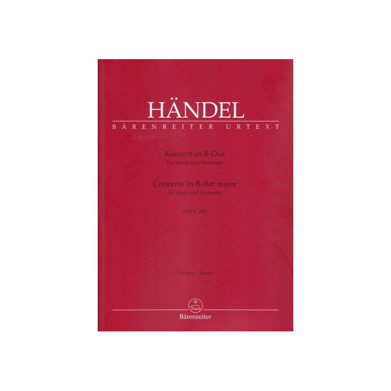 Haendel Georg Friedrich - Concerto en si b (conducteur)