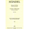 Haendel Georg Friedrich - Concerto en si b (partie harpe)