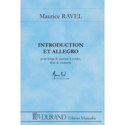 Ravel Maurice - Introduction & allegro (harpe, quatuor 