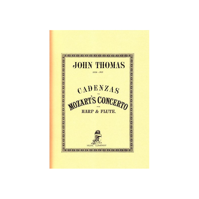 Thomas John - Cadenzas to Mozart's Concerto (harp and flute)