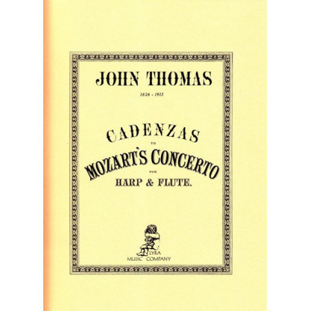 Thomas John - Cadenzas to Mozart's Concerto (harp and flute)