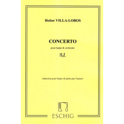 Villa-Lobos Heitor - Concerto pour harpe & orchestre <br> R