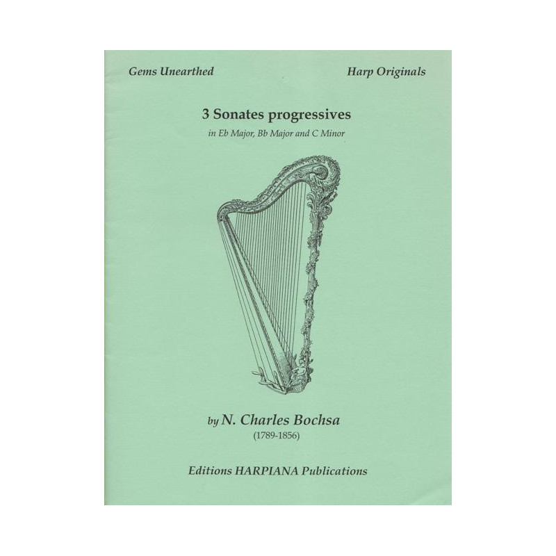 Bochsa Nicola-Charles - 3 sonates progressives