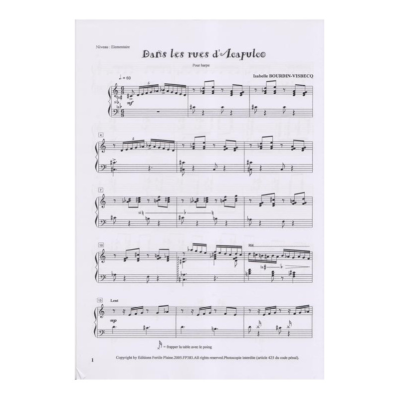 Bourdin Isabelle-Visbecq - Dans les rues d'Acapulco