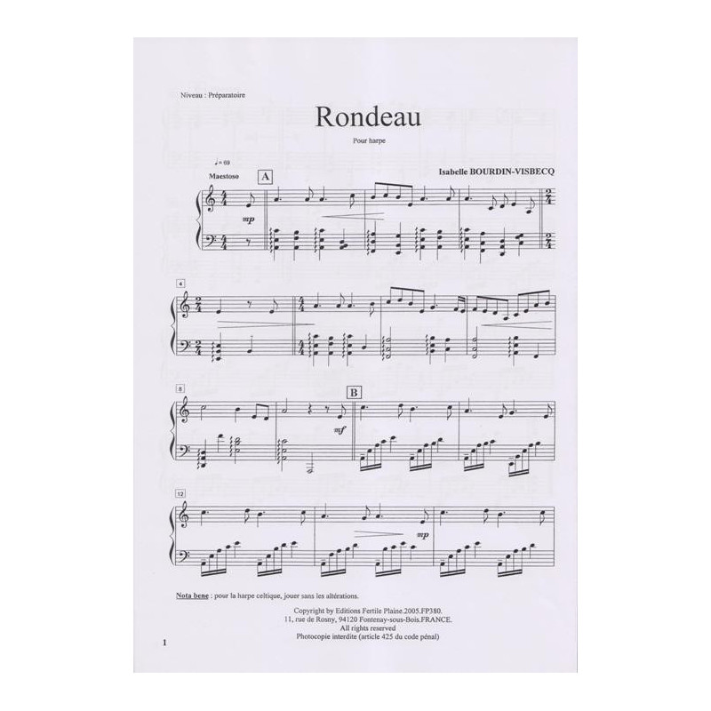 Bourdin Isabelle-Visbecq - Rondeau