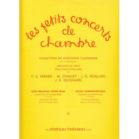 Divers Auteurs - Les petits concerts de chambre Vol. 5 (violon, violoncelle & piano ou harpe)