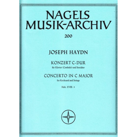 Haydn Joseph - Concerto en do majeur pour piano & cordes
